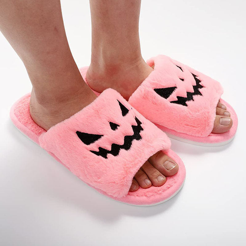 Halloween Shoes Winter Cute Warm Home Slippers Women 0abkse-a8