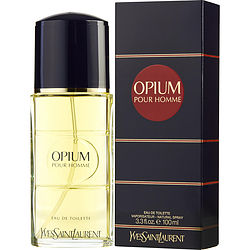 Opium Pour Homme by Yves Saint Laurent - perfume for men - Eau de Toilette , 3.3OZ