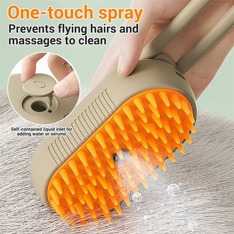 Cat Steam Brush Steamy Dog Brush 3 In 1 Electric Spray Cat Hair Brushes For Massage Pet Grooming Comb Hair Removal Combs Pet Products 0abkse-a8