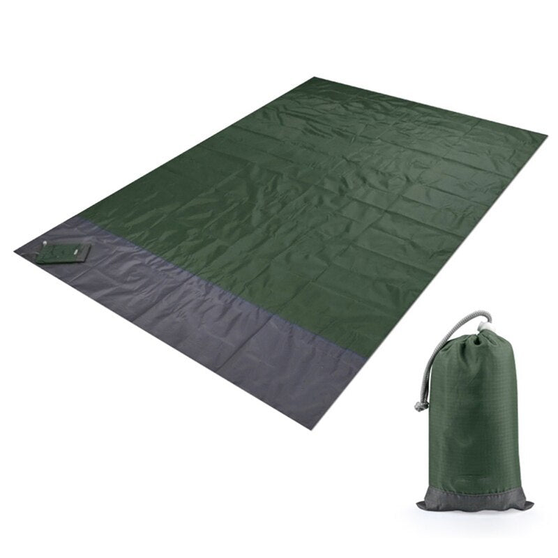 Portable Waterproof Picnic Mat Beach Mat Pocket Blanket eprolo