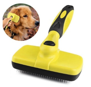 Provides excellent results of pet grooming: Soft on the skin and coat your pet has soft and flexible bristles for easy and effective brushing. 0abkse-a8