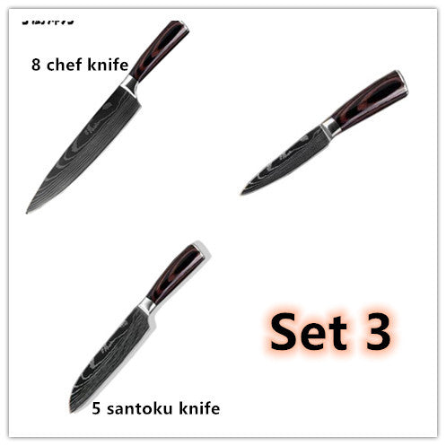 Carpenter's Special Set 6-piece Set 8-piece Set Knife Chef Knife Kitchen Knife Cooking 0abkse-a8