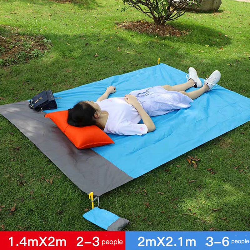 Portable Waterproof Picnic Mat Beach Mat Pocket Blanket eprolo