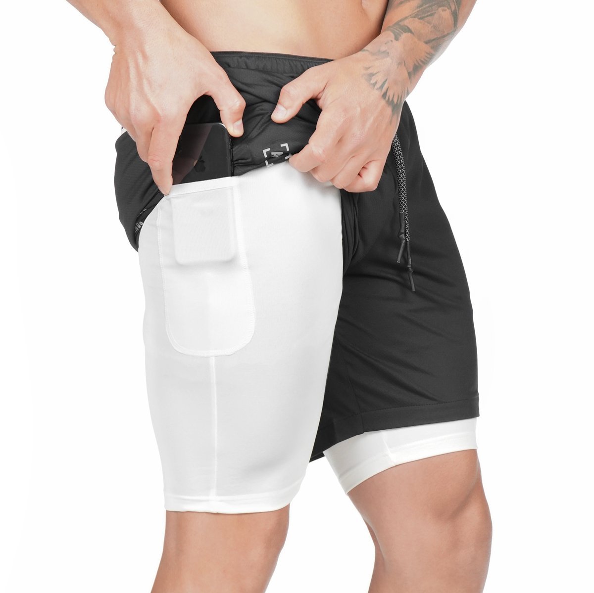 Pocket Compression Shorts 0abkse-a8