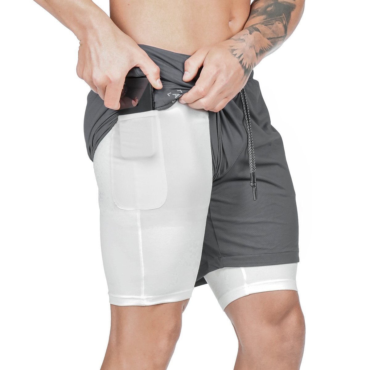 Pocket Compression Shorts 0abkse-a8