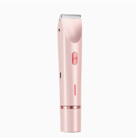 2 In 1 Hair Removal Epilator USB Rechargeable Trimmer Women Body Razor Face Leg Armpit Bikini Hand Pubic Shaver Hair Remover 0abkse-a8