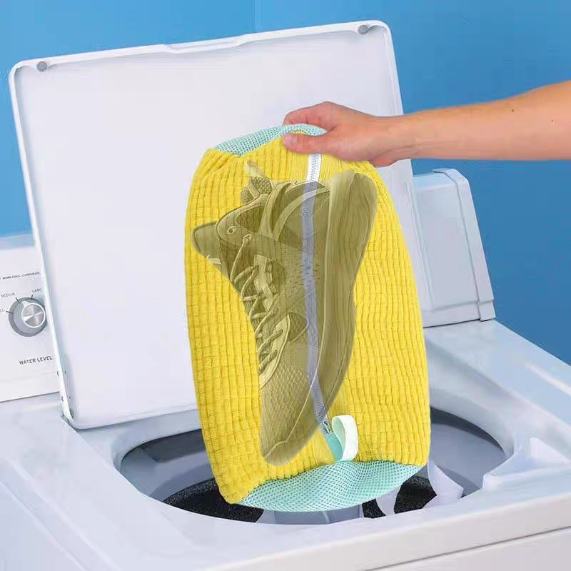 Shoes Laundry Bag Shoe Wash Bag For Washing Machine Reusable Zipper Shoe Washing Bag Sneaker Tennis Shoe Cleaner Kit Remove Dirt 0abkse-a8