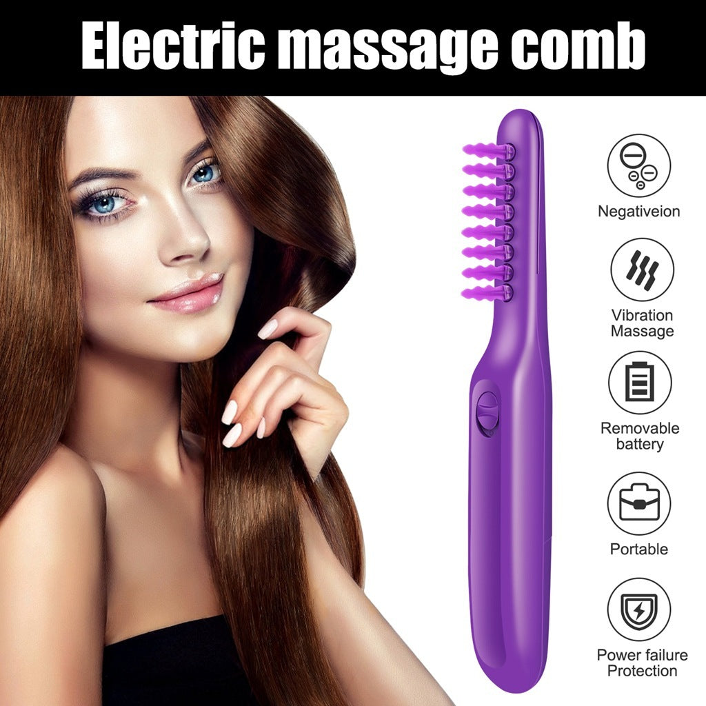 Electric Detangling Brush Scalp Massage Hair Brush 0abkse-a8